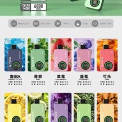SP2S 12000口一次性電子煙｜Type-C 可充電設計・超長續航體驗【買10送1 隨機贈送，數量有限送完即止】